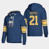 mens sabres kyle okposo navy 2018 pullover lace up jersey