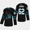 mens sharks kevin labanc 2018 19 alternate adizero authentic pro third jerseyblack