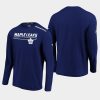 mens toronto maple leafs authentic pro blue clutch long sleeve t shirt