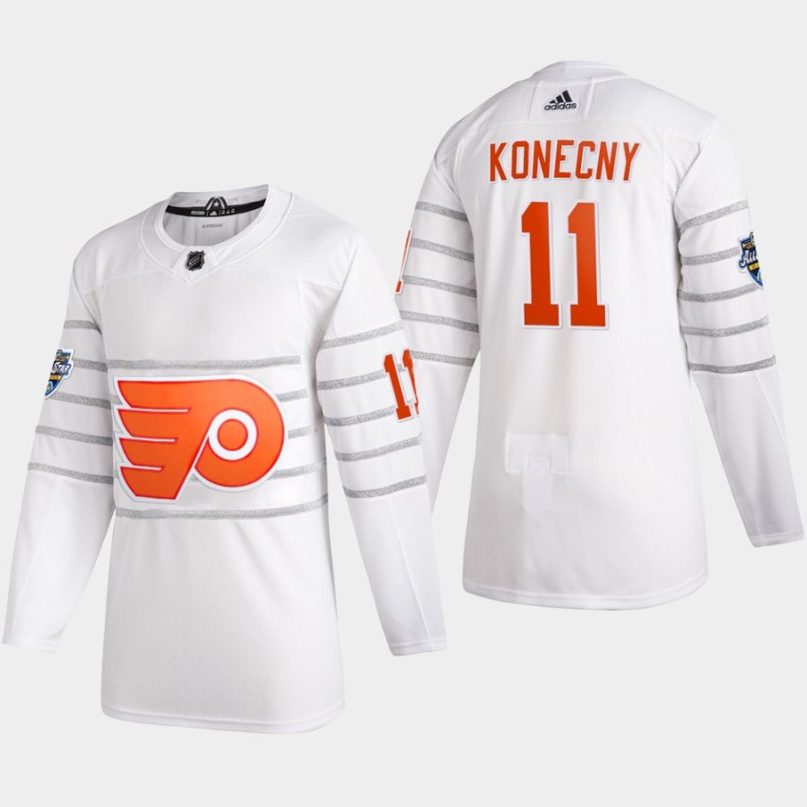 mens travis konecny philadelphia flyers white 2020 nhl all star game authentic jersey