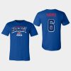 mens usa team jack hughes 2019 iihf world championship blue player established t shirt