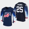 mens usa team jacob pivonka 2020 iihf world junior championship black player jersey