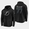 mens victor hedman lightning black 2019 20 alternate logo rinkside pullover hoodie