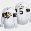 mike matheson penguins white golden edition authentic player jersey 0a