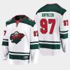 minnesota wild kirill kaprizov away breakaway player fanatics jersey white