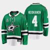 miro heiskanen stars green 2020 stanley cup final home jersey