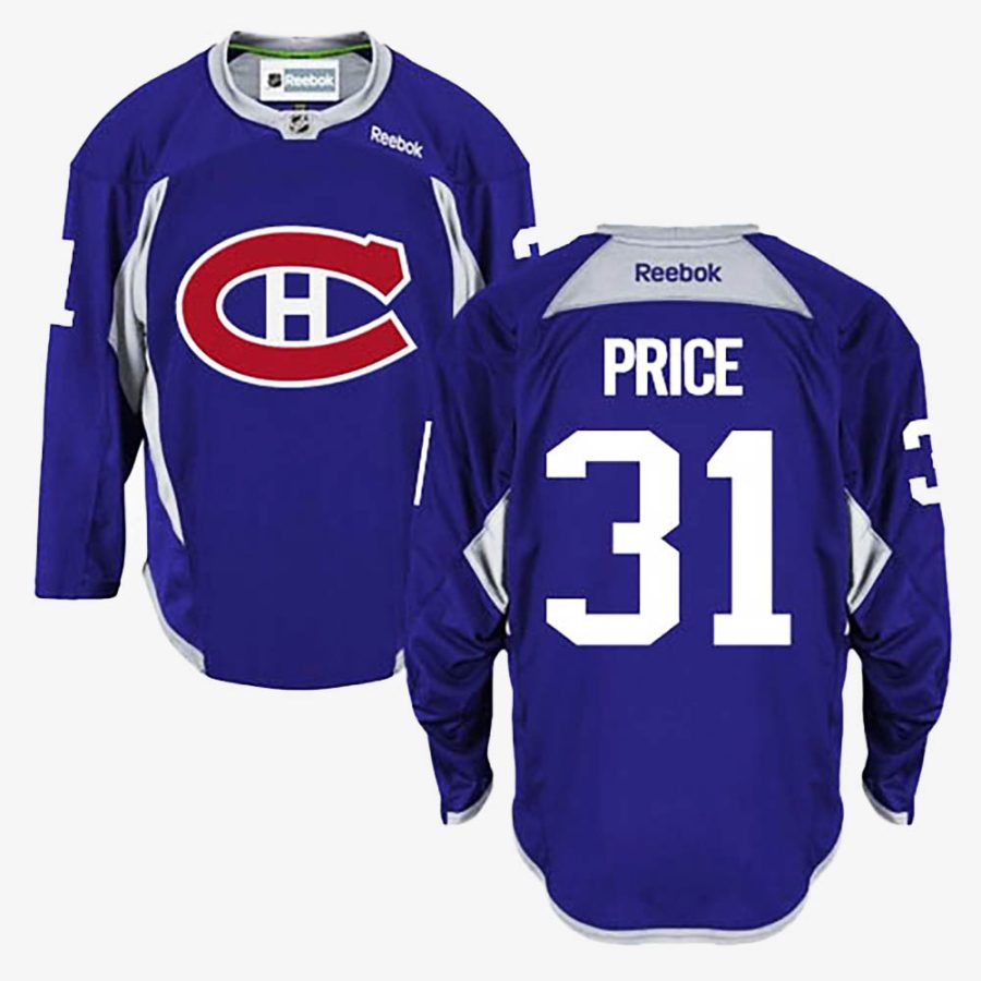 montreal canadiens carey price purple practice jersey