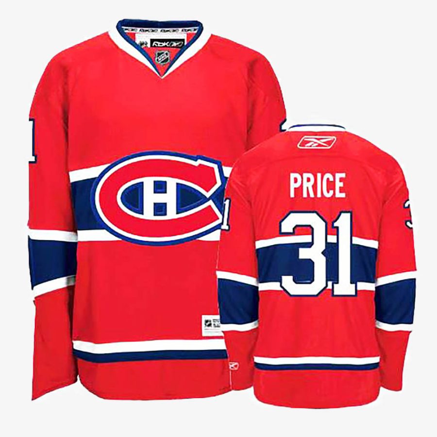 montreal canadiens carey price red jersey