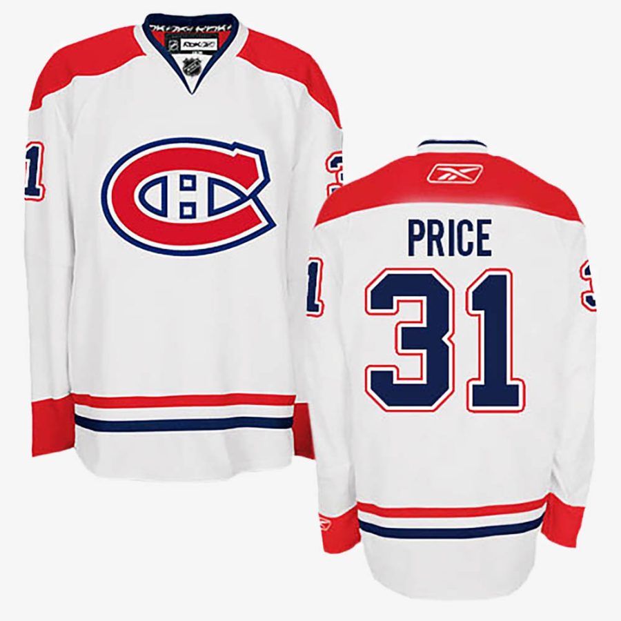 montreal canadiens carey price white women jersey