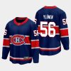 montreal canadiens jesse ylonen reverse retro 2021 jersey blue