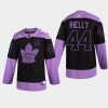 morgan rielly maple leafs purple 2021 hockey fights cancer night jersey