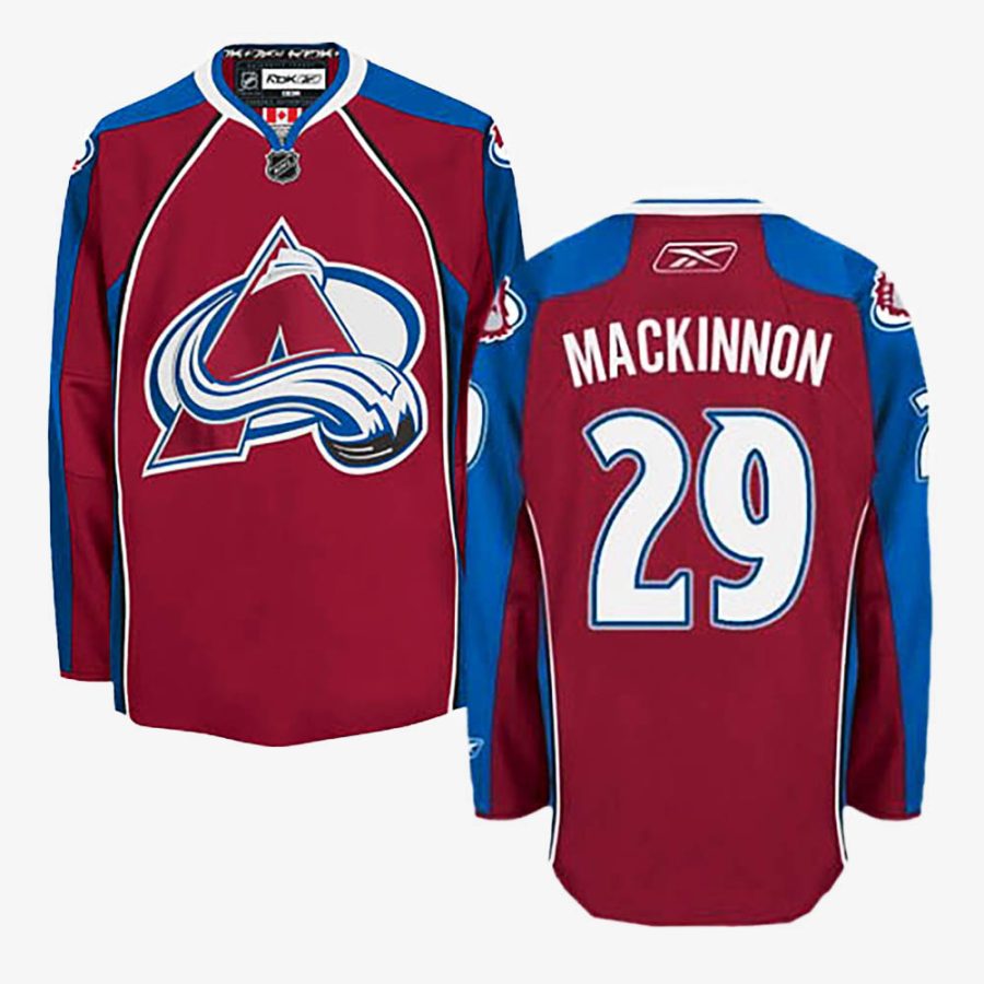 nathan mackinnon red jersey