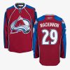 nathan mackinnon red youth jersey