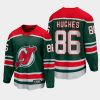 new jersey devils jack hughes reverse retro 2020 21 special edition breakaway player jersey green