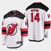 new jersey devils nathan bastian away 2020 21 breakaway player jersey white