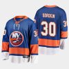 new york islanders ilya sorokin home 2020 21 breakaway player jersey blue