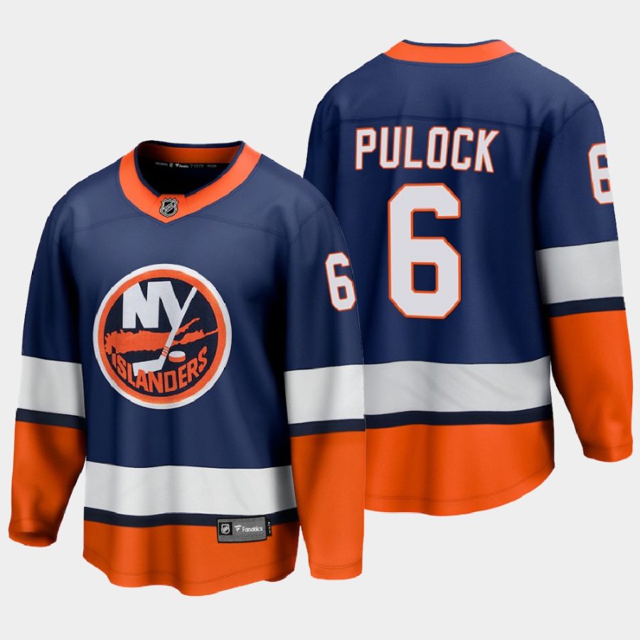 new york islanders ryan pulock special edition 2021 jersey navy