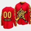 nhl custom 2024 nhl all star game breakaway jersey red