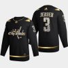 nick jensen capitals black 2022 stanley cup playoffs diamond edition authentic jersey