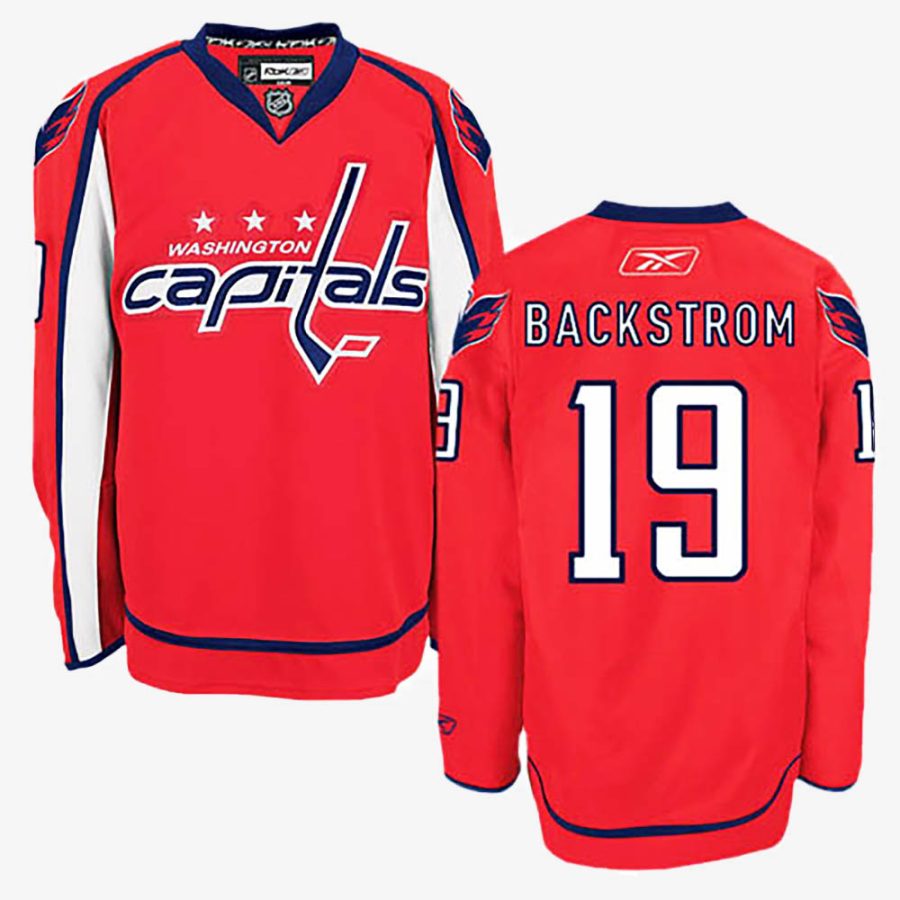 nicklas backstrom red jersey