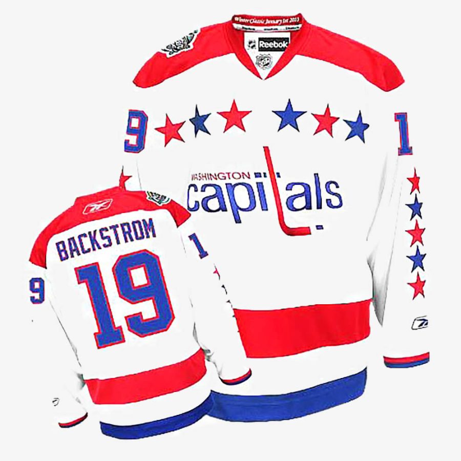 nicklas backstrom white jersey