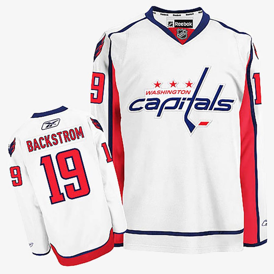 nicklas backstrom white women away jersey