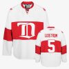 nicklas lidstrom white jersey