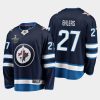 nikolaj ehlers jets navy 2020 stanley cup playoffs home jersey