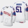 norway mats rosseli olsen 2021 iihf world championship home jersey white