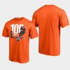 oilers connor mcdavid orange 100 points player achievement t shirt