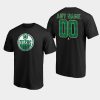 oilers custom black emerald plaid personalized t shirt