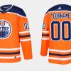 oilers custom home orange jersey