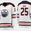 oilers darnell nurse road breakaway player jersey