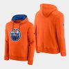 oilers orange special edition archival throwback pullover hoodie