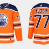 oilers oscar klefbom home orange jersey