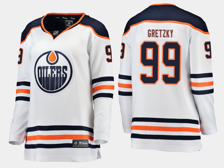 oilers wayne gretzky road breakaway player jersey