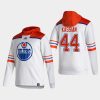 oilers zack kassian white 2021 reverse retro authentic pullover hoodie