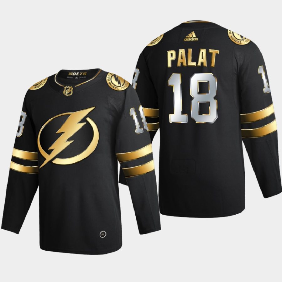 ondrej palat lightning black authentic golden limited edition jersey