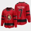 ottawa senators brady tkachuk reverse retro 2020 21 breakaway player jersey red