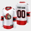 ottawa senators custom away 2020 21 premier jersey white