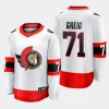 ottawa senators ridly greig away breakaway player jersey white