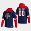 panthers custom navy 2021 reverse retro authentic pullover hoodie