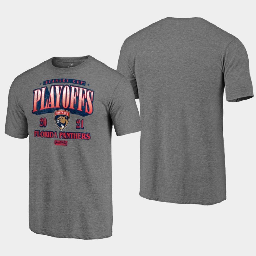 panthers heathered gray 2021 stanley cup playoffs ring the alarm t shirt