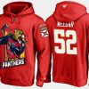 panthers mackenzie weegar cartoon team color red hoodie