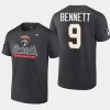 panthers sam bennett heather charcoal locker room 2023 eastern conference champions t shirt