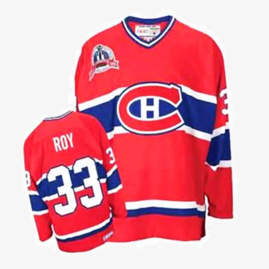 patrick roy red youth throwback jersey