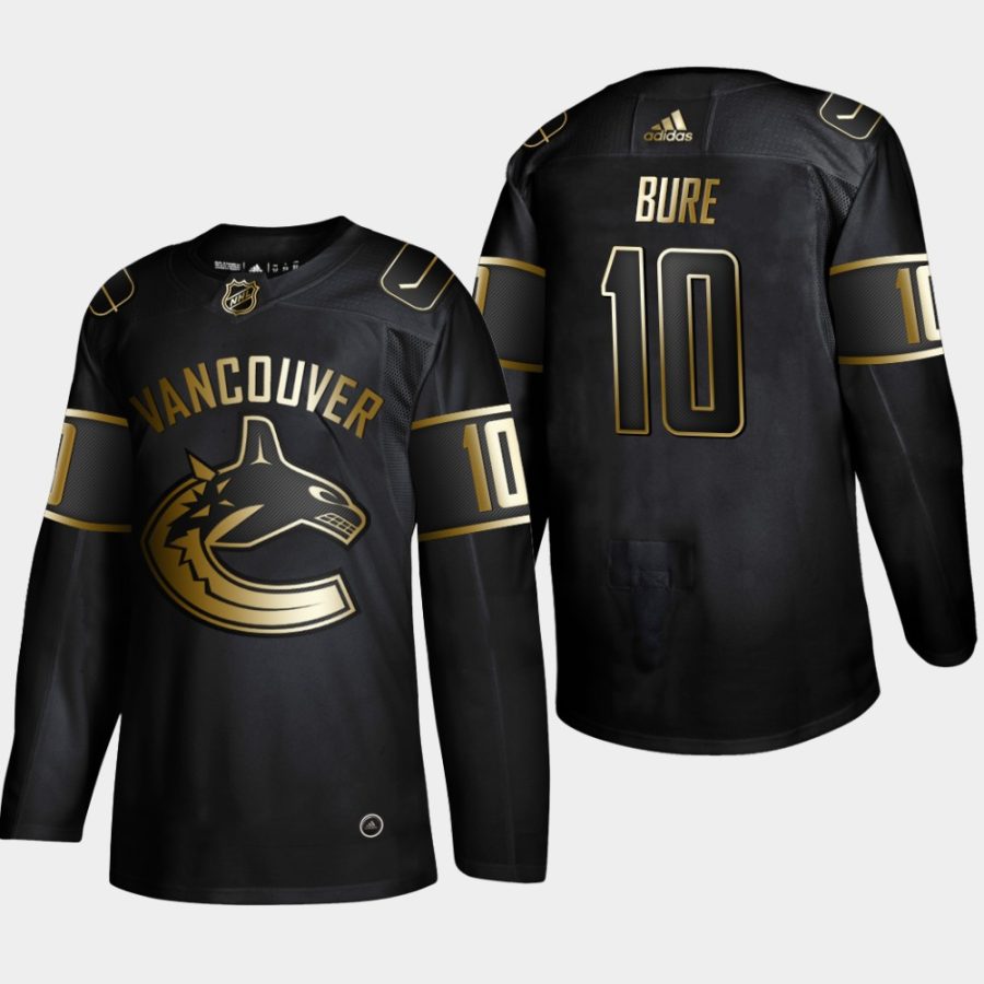 pavel bure canucks black 2019 nhl golden edition retired player jersey