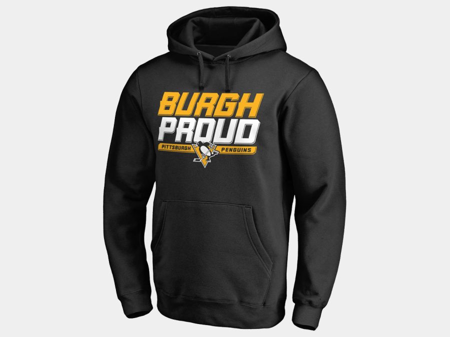 penguins black hometown collection burgh proud hoodie