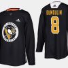 penguins brian dumoulin home adidas practice player jersey