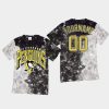 penguins custom black vintage tubular retro tie dye t shirt